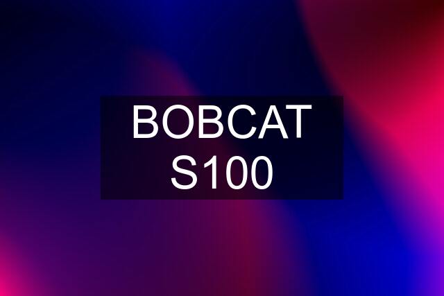 BOBCAT S100
