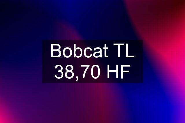 Bobcat TL 38,70 HF
