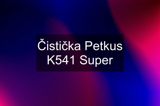 Čistička Petkus K541 Super