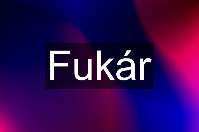 Fukár