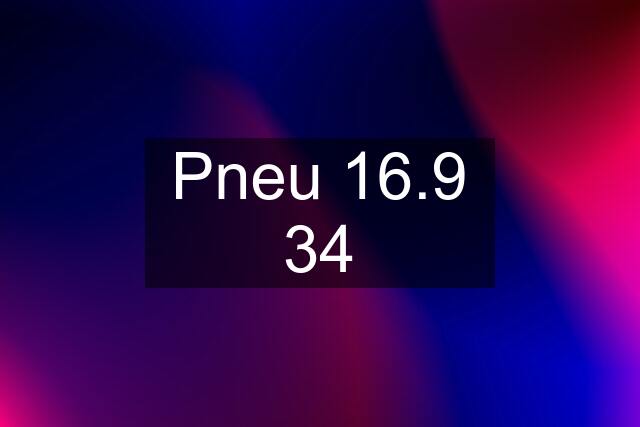 Pneu 16.9 34