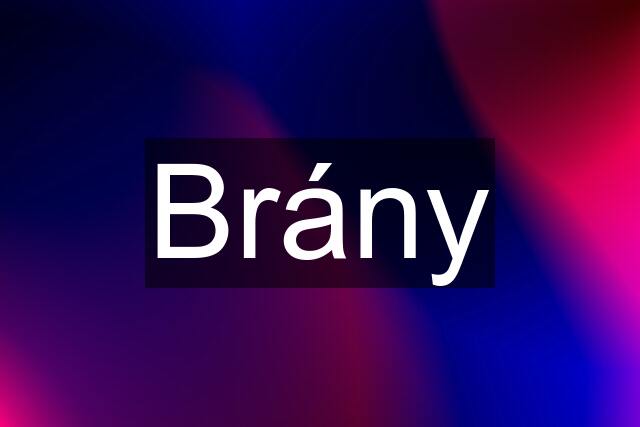 Brány