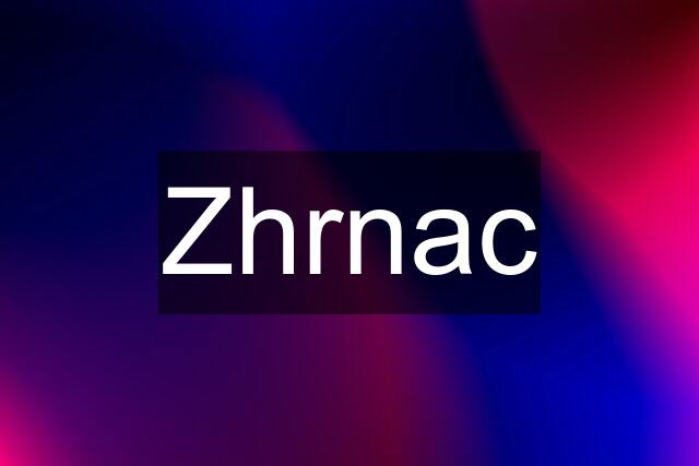 Zhrnac