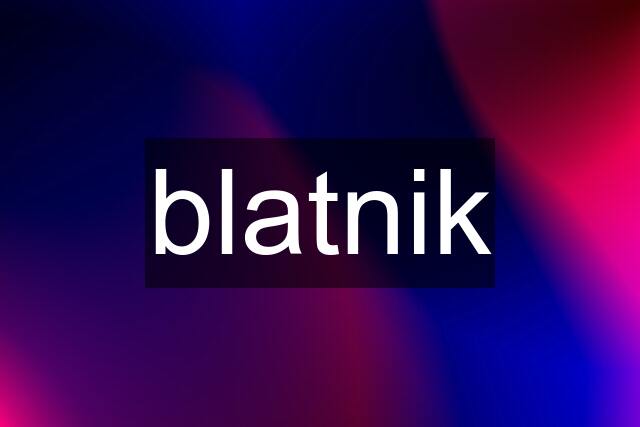 blatnik