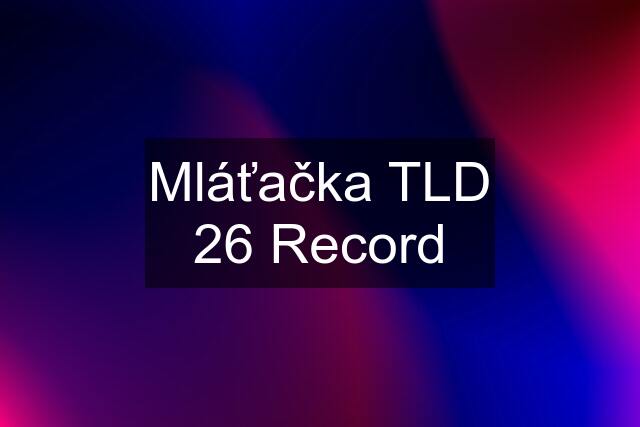 Mláťačka TLD 26 Record