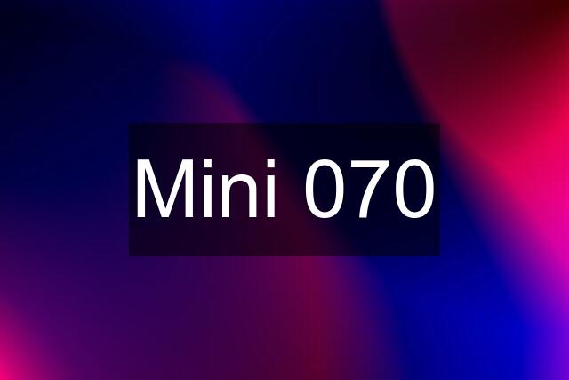 Mini 070