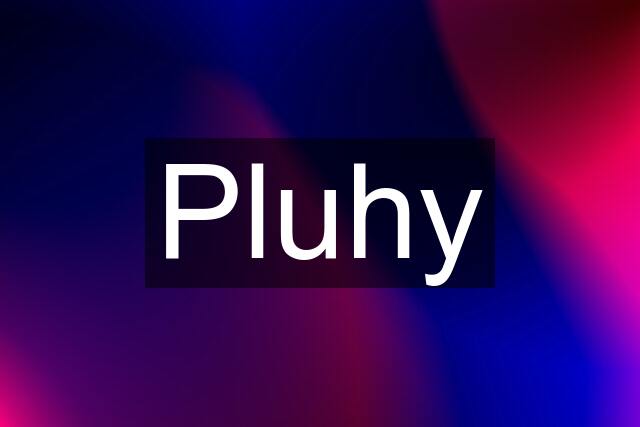 Pluhy