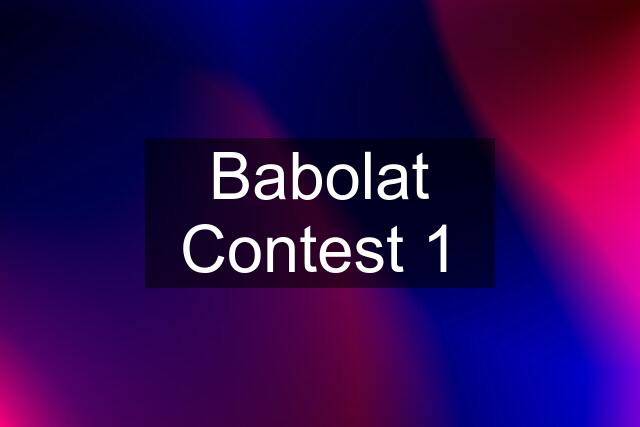 Babolat Contest 1