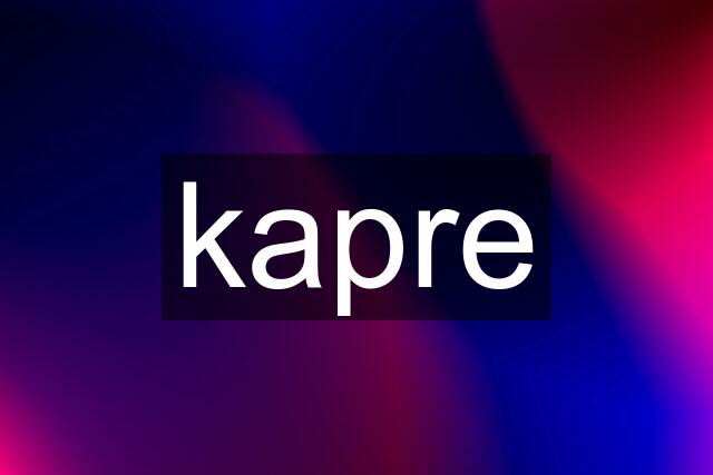 kapre