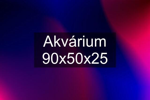 Akvárium 90x50x25