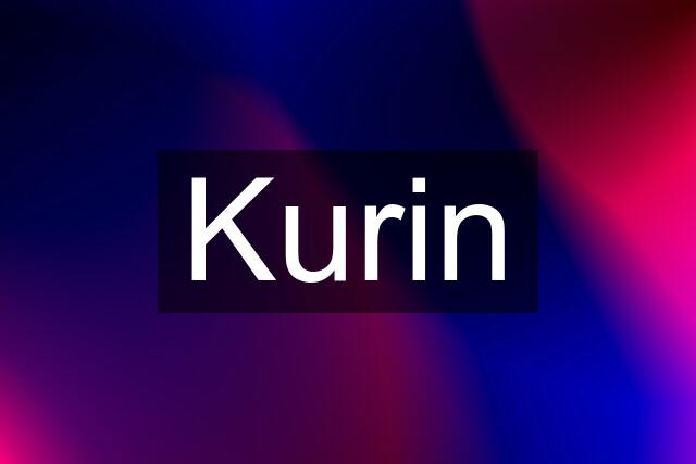 Kurin