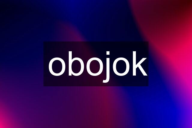 obojok