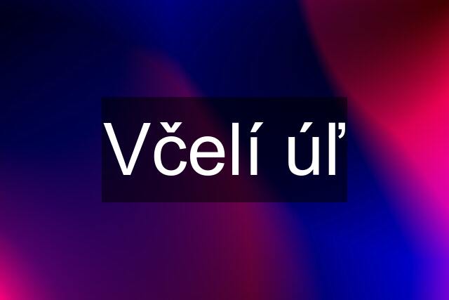 Včelí úľ