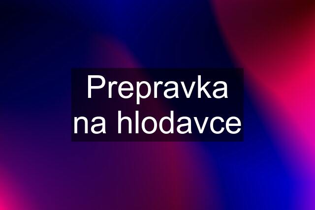 Prepravka na hlodavce