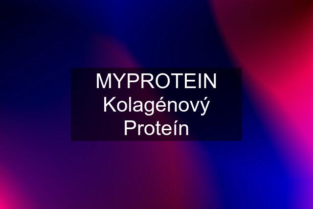 MYPROTEIN Kolagénový Proteín