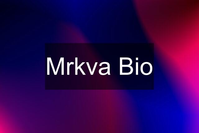 Mrkva Bio