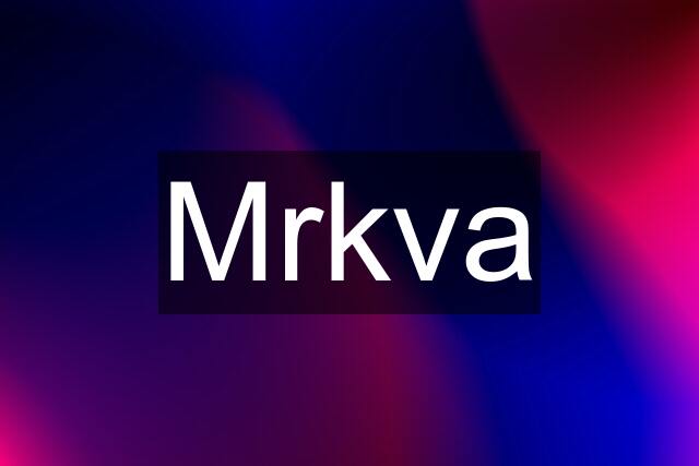 Mrkva