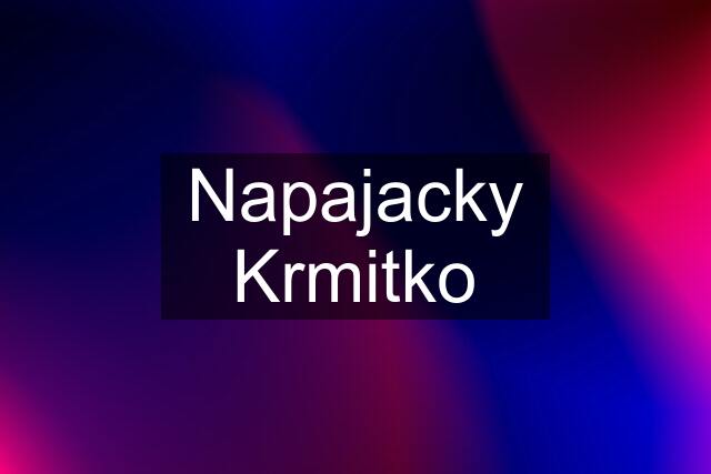 Napajacky Krmitko