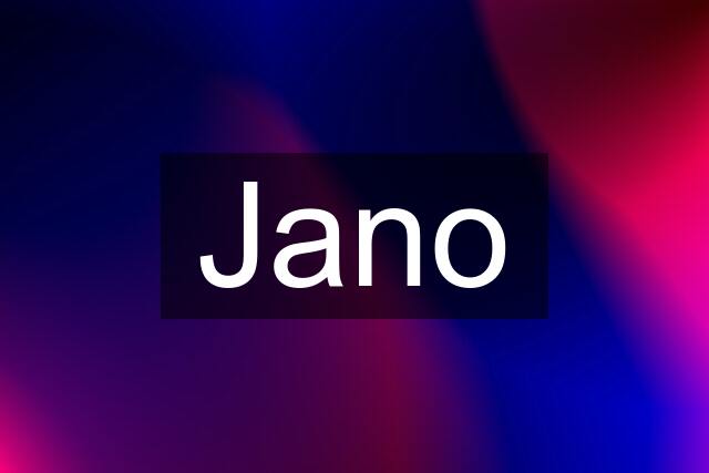 Jano