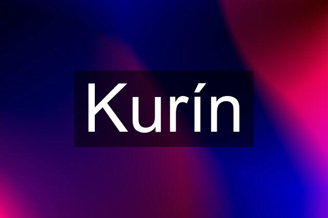 Kurín