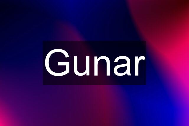 Gunar