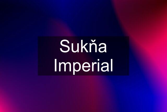 Sukňa Imperial