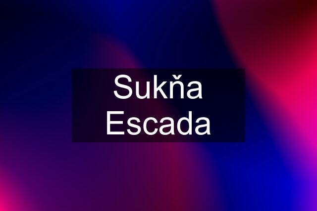 Sukňa Escada