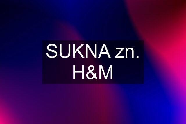 SUKNA zn. H&M