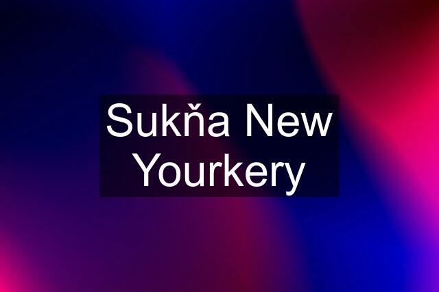 Sukňa New Yourkery