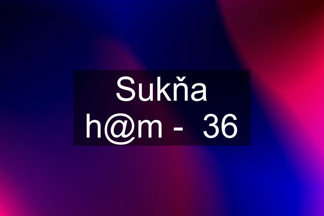 Sukňa h@m -  36