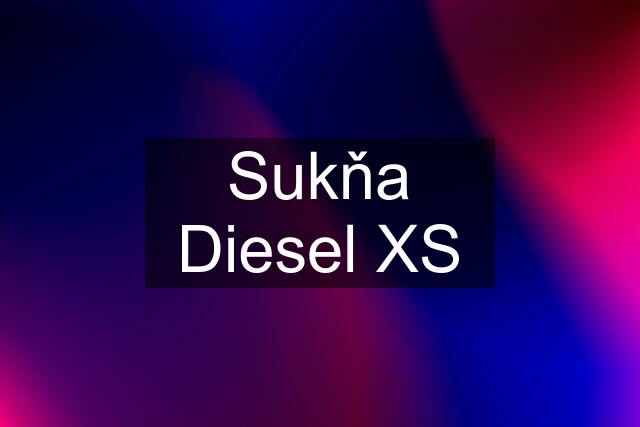 Sukňa Diesel XS