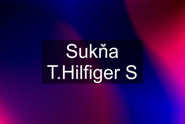 Sukňa T.Hilfiger S