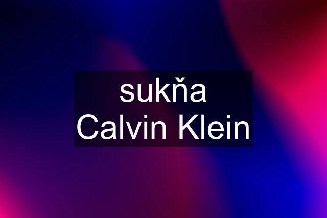 sukňa Calvin Klein