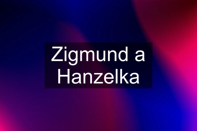 Zigmund a Hanzelka