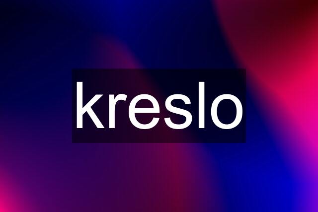 kreslo