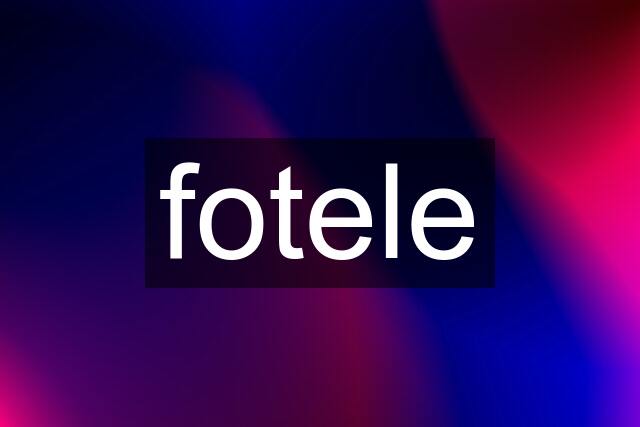 fotele