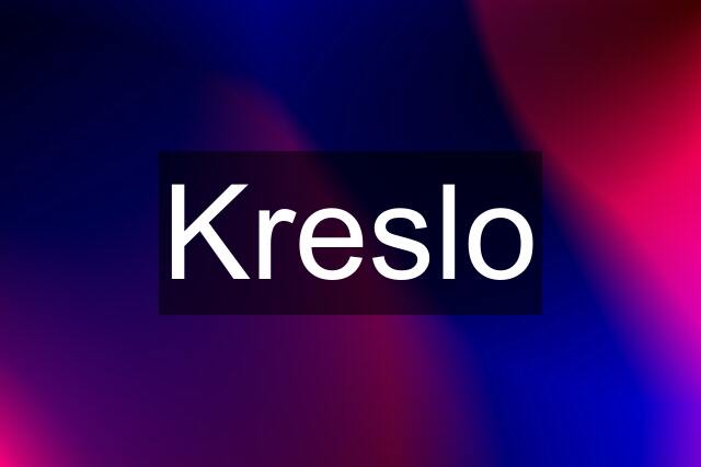 Kreslo