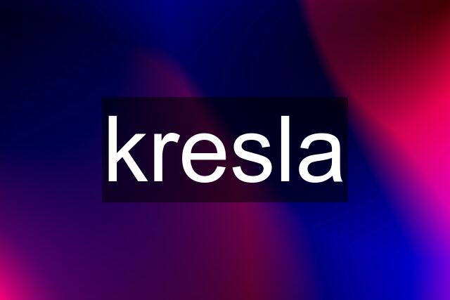 kresla