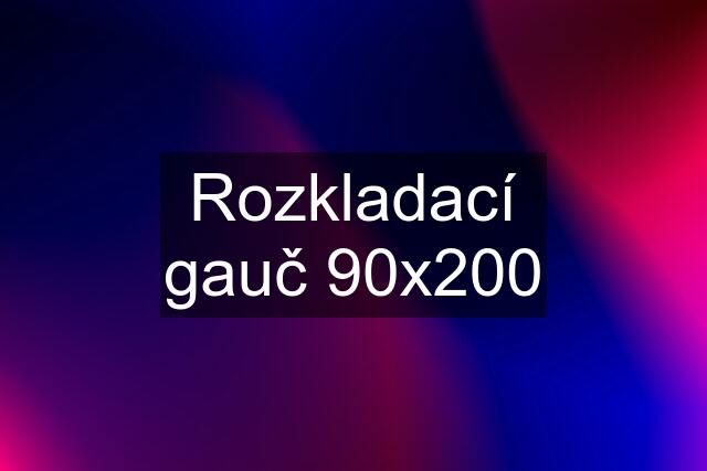 Rozkladací gauč 90x200