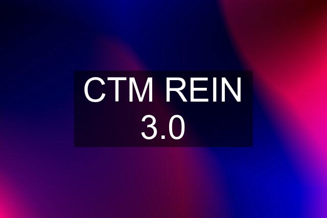 CTM REIN 3.0