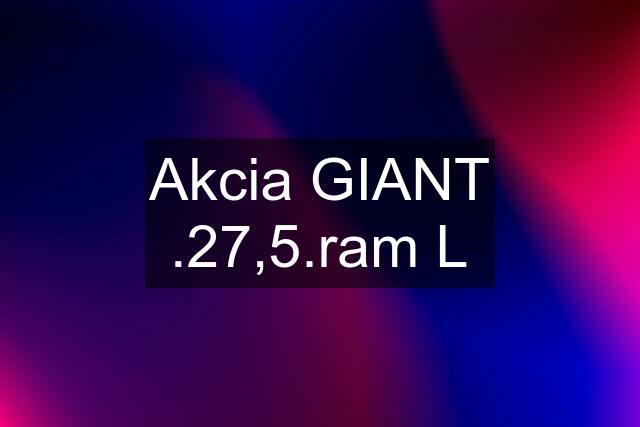 Akcia GIANT .27,5.ram L