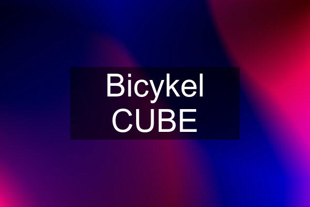 Bicykel CUBE