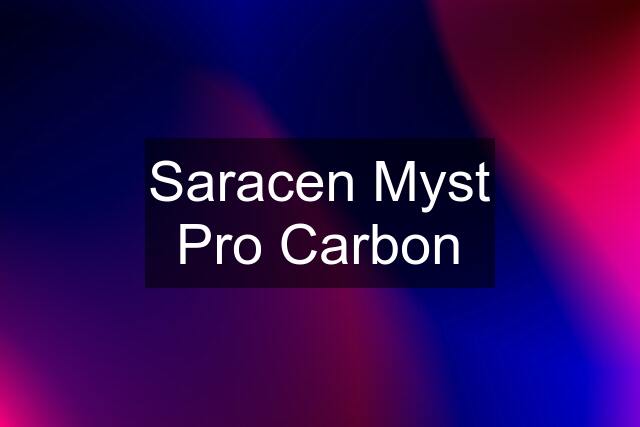 Saracen Myst Pro Carbon