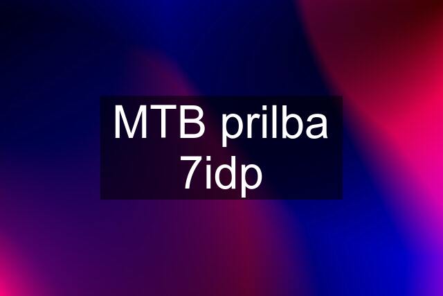 MTB prilba 7idp