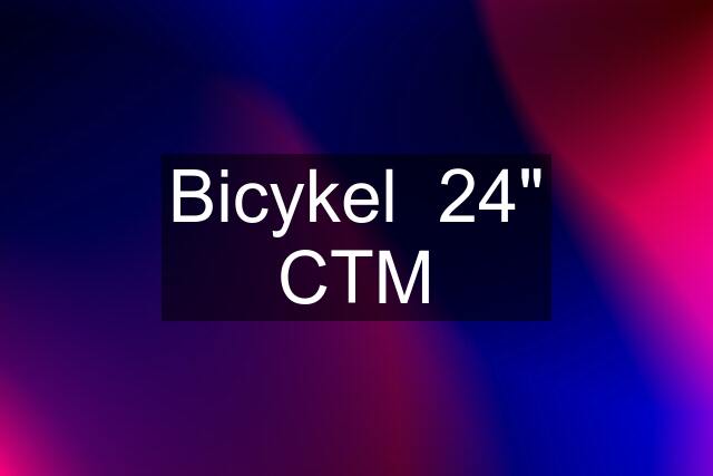 Bicykel  24" CTM