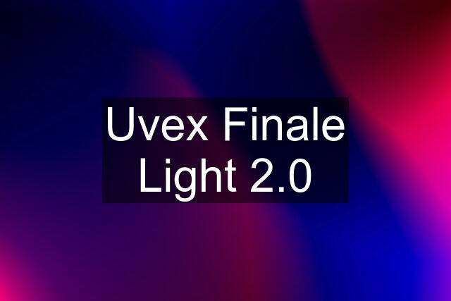 Uvex Finale Light 2.0