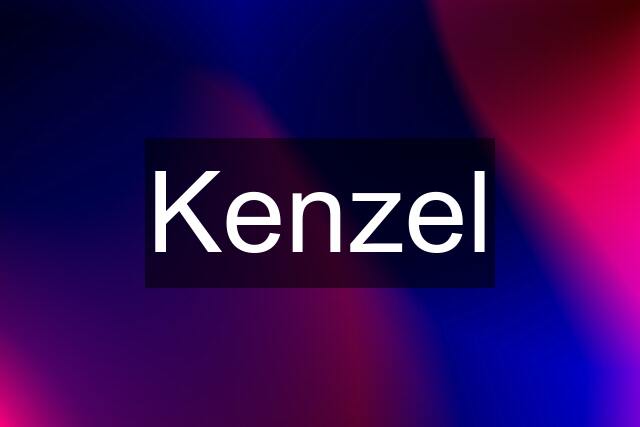 Kenzel