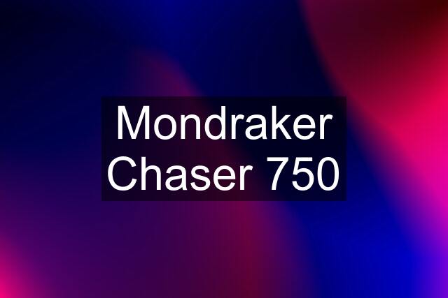 Mondraker Chaser 750