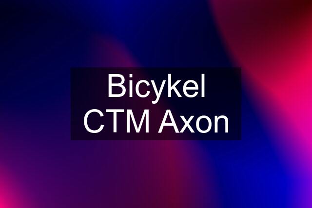 Bicykel CTM Axon