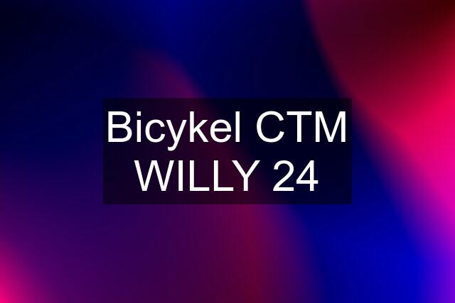 Bicykel CTM WILLY 24